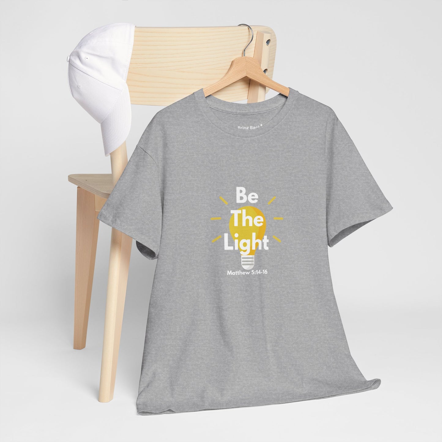 Be the Light Matthew 5:14-16 Christian Unisex Tee
